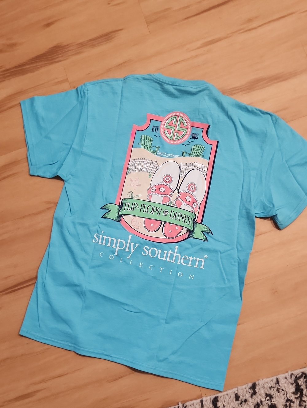Simply Southern Flip Flops & Dunes Tee